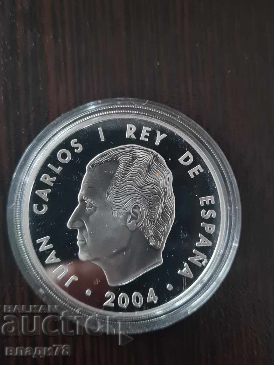 Доставка на Сребърна монета 10 евро 2004 г