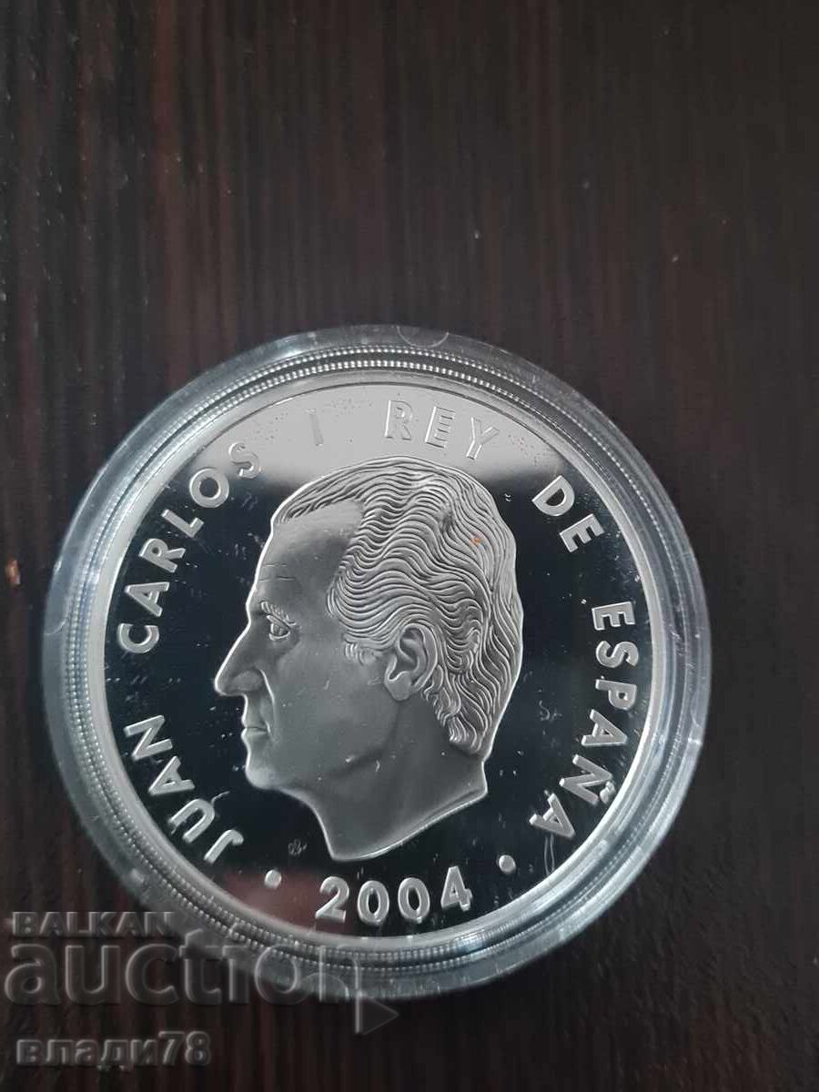 Сребърна монета 10 евро 2004 г - 5