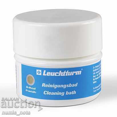 Soluție Leuchtturm pentru curățarea monedelor bimetale