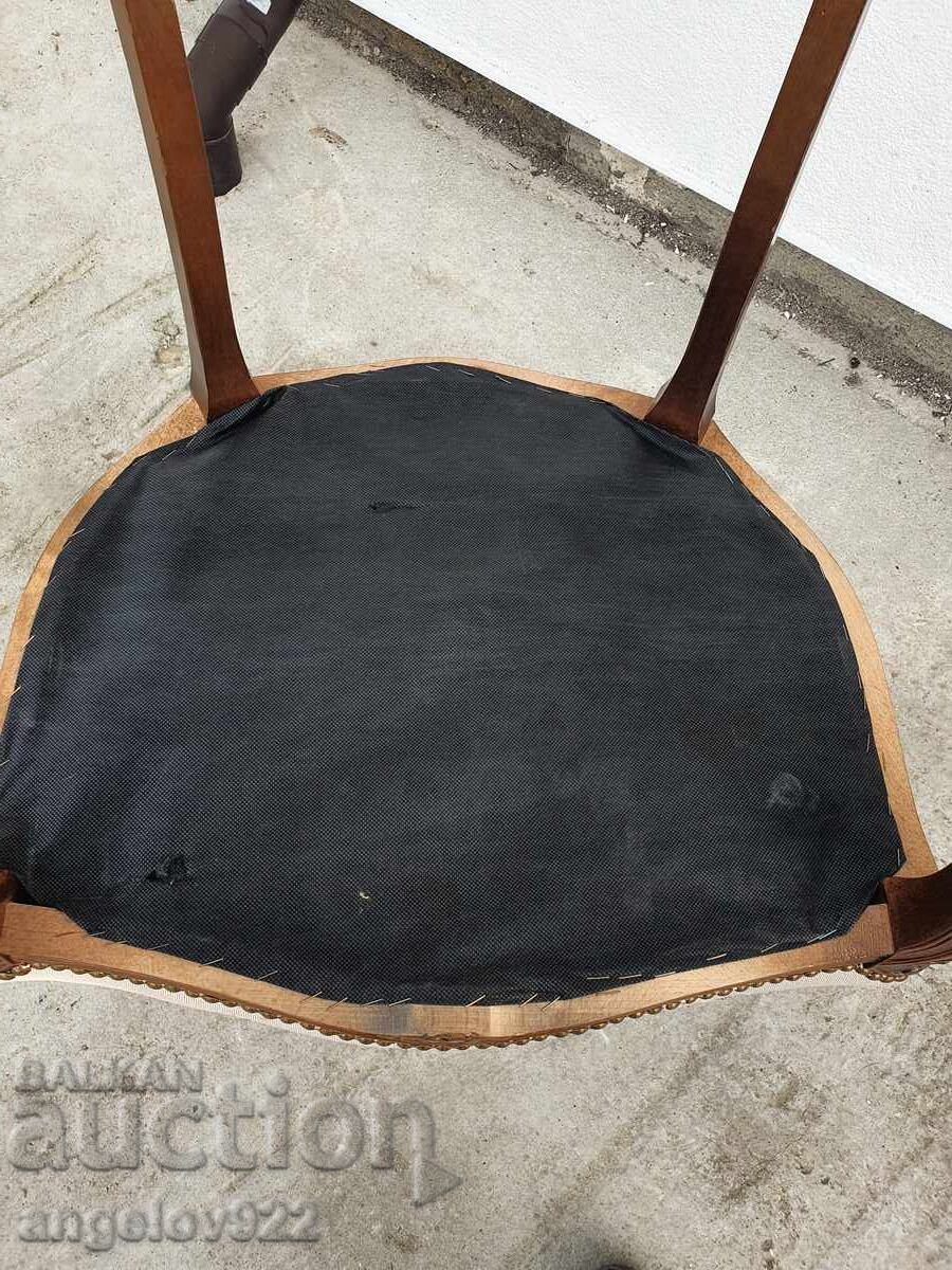 Beautiful vintage solid Romeo and Juliet chair! - 7 Beautiful vintage solid Romeo and Juliet chair! - 7