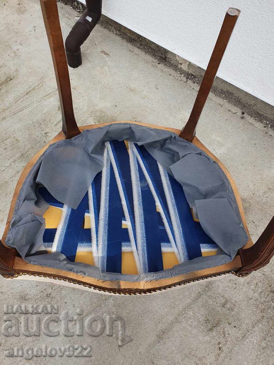 Beautiful vintage solid Romeo and Juliet chair! - 7 Beautiful vintage solid Romeo and Juliet chair! - 7