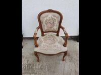 Scaun frumos vintage solid Romeo și Julieta!