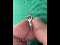 Ασημένιο δαχτυλίδι TISENTO Νο. 7673