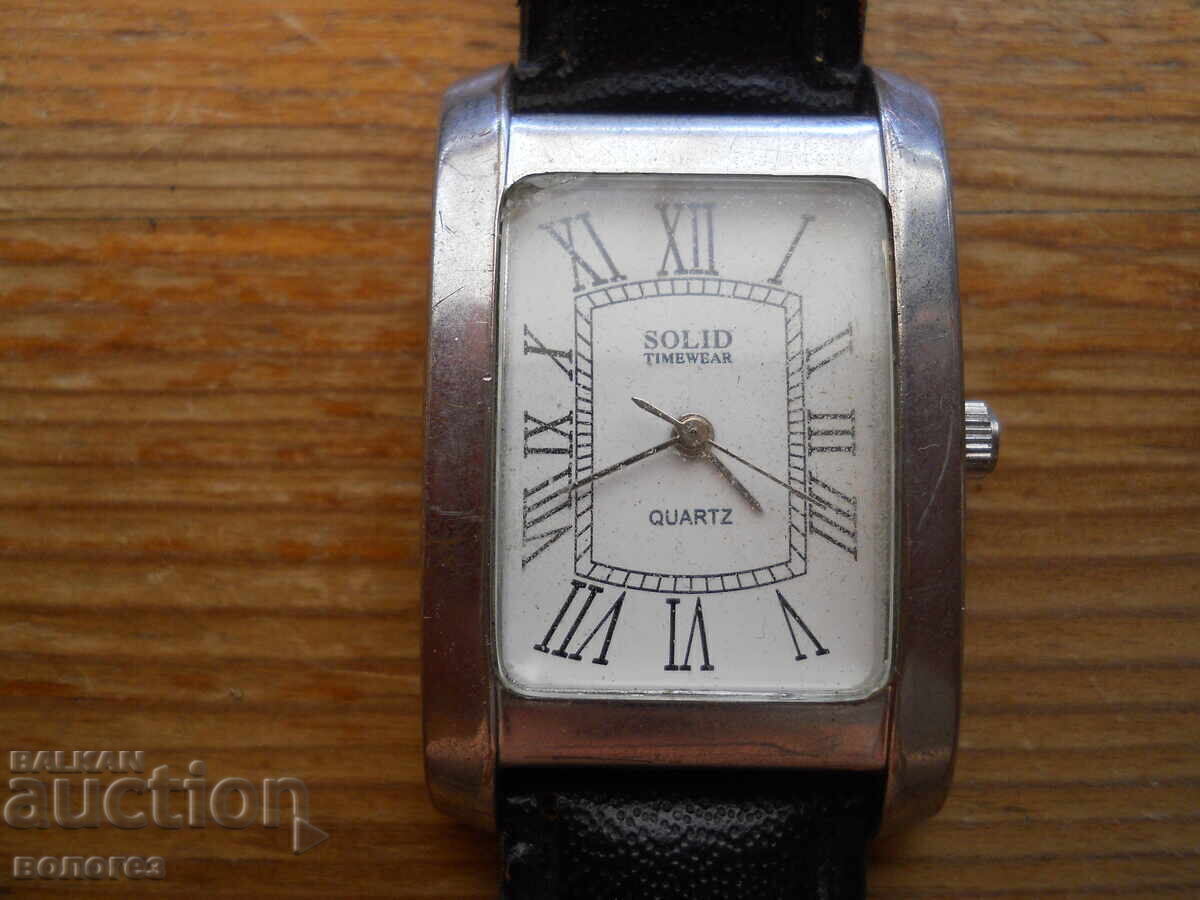 Ceas de damă cu cuarț "Solid Timewear"