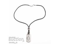 Colier cu pandantiv din argint BULGARI