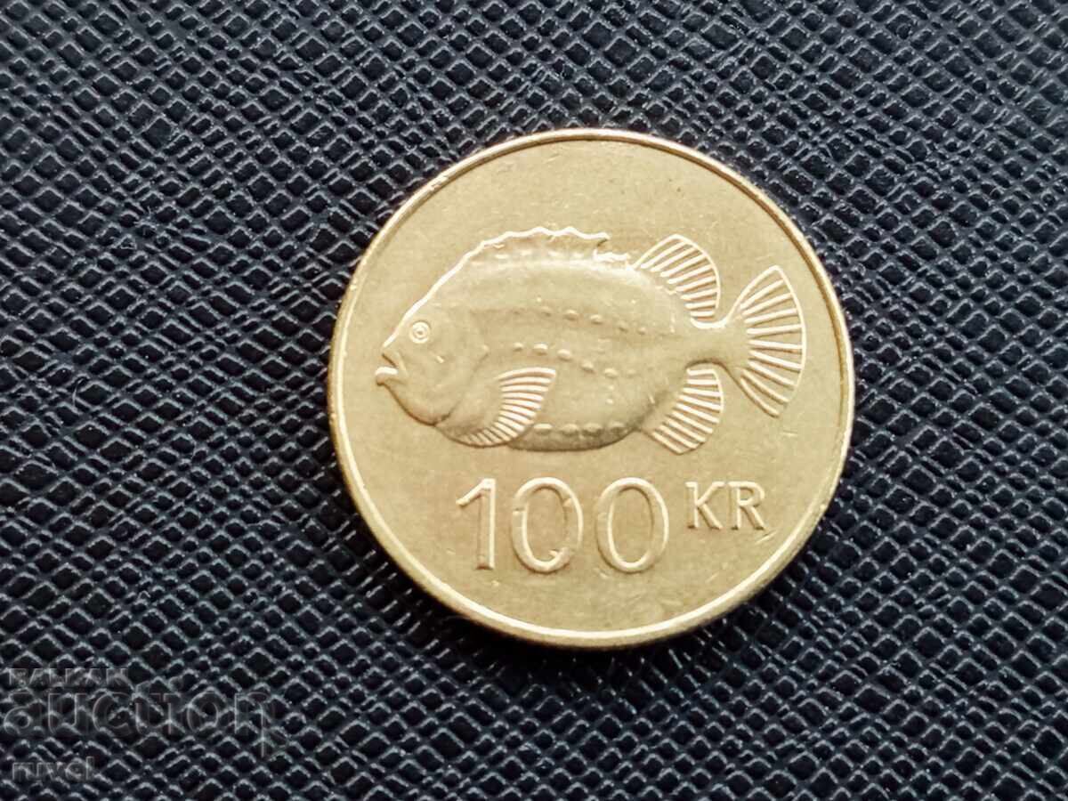 Islanda 100 coroane, 2011 Islanda 100 coroane, 2011