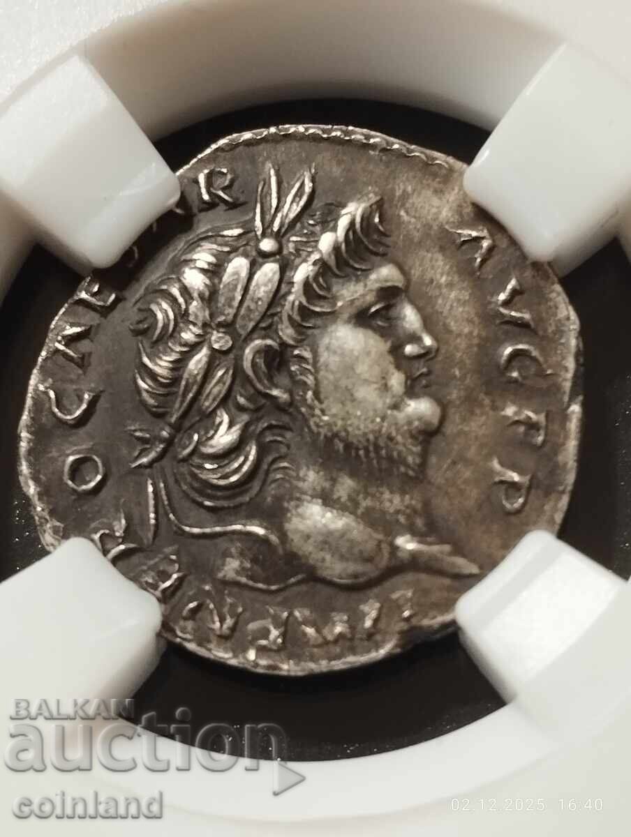 Аукцион Сребърен денар на имп.Неро-РЕПЛИКА РЕПРОДУКЦИЯ Аукцион Сребърен денар на имп.Неро-РЕПЛИКА РЕПРОДУКЦИЯ