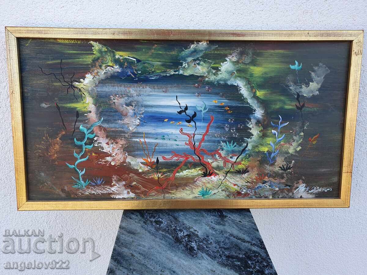 Аукцион Авторска картина с маслени бои върху фазер!!! Аукцион Авторска картина с маслени бои върху фазер!!!