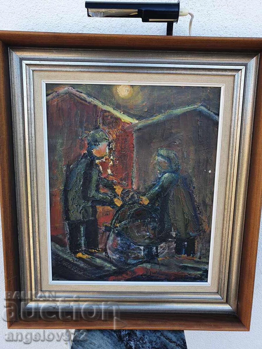 Auction Original oil painting on phaser!!! Auction Original oil painting on phaser!!!