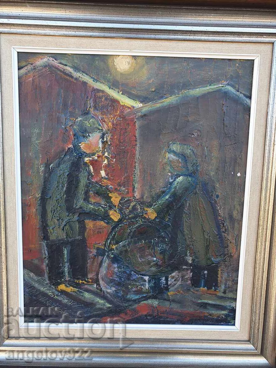 Original oil painting on phaser!!! - 5 Original oil painting on phaser!!! - 5