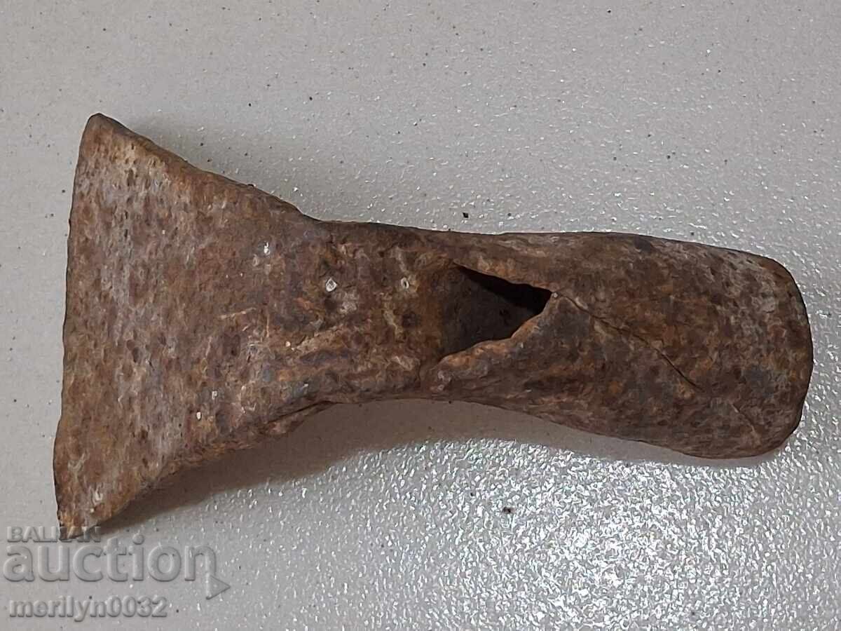 Παλιά σφυρήλατη σιδερένια ξύστρα - 7