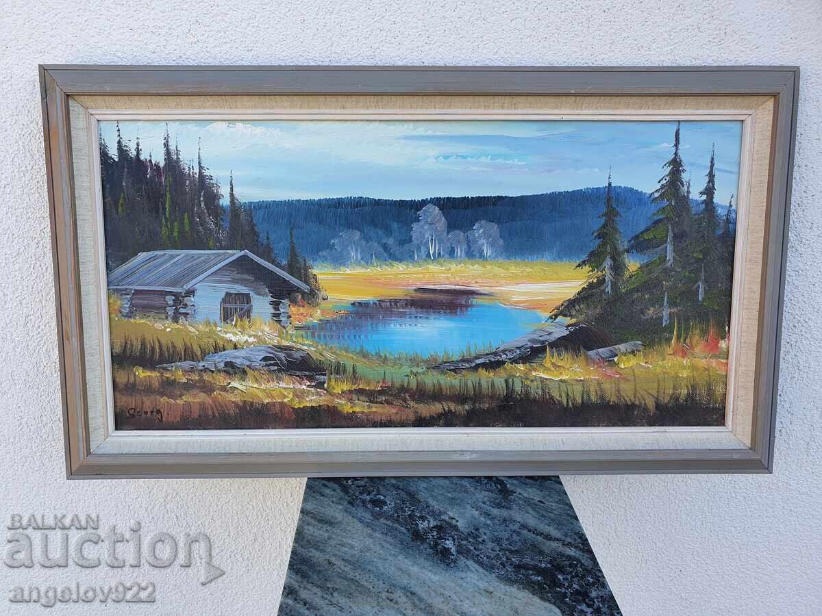 Авторска картина с маслени бои върху платно!!! с цена 0.01 лв. | € 0.01 Авторска картина с маслени бои върху платно!!! с цена 0.01 лв. | € 0.01