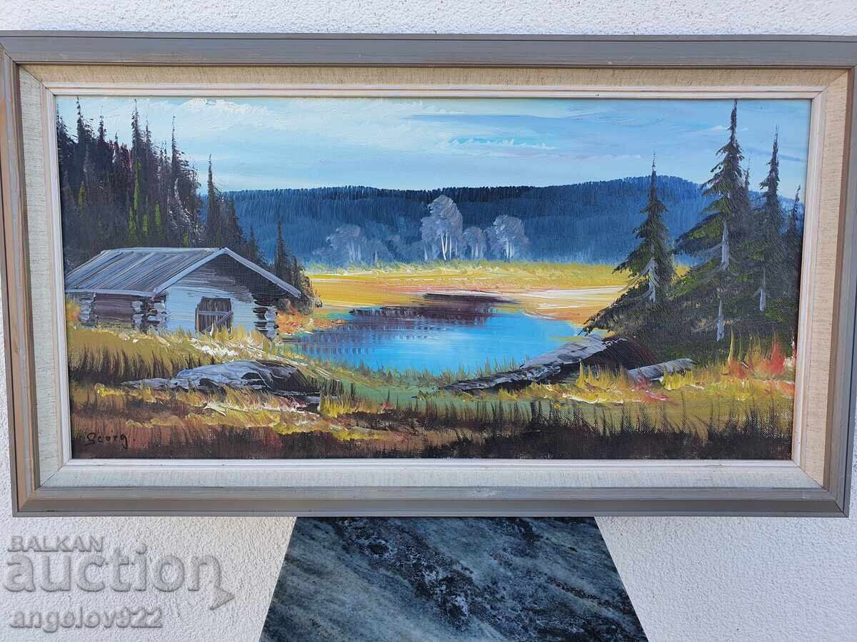 Доставка на Авторска картина с маслени бои върху платно!!! Доставка на Авторска картина с маслени бои върху платно!!!