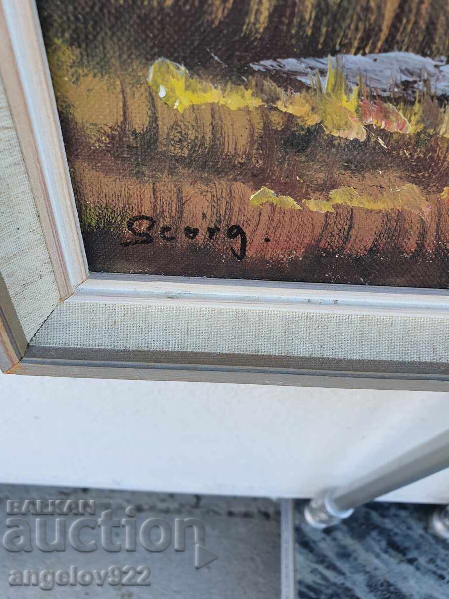 Авторска картина с маслени бои върху платно!!! - 6 Авторска картина с маслени бои върху платно!!! - 6