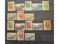 Bulgaria Red Cross 1946 and 1947 MNH