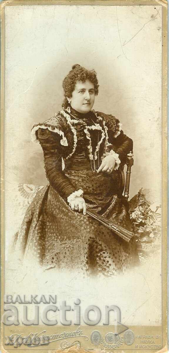 OLD PHOTO - CARDBOARD - D. KARASTOYANOV - SOFIA - G020 OLD PHOTO - CARDBOARD - D. KARASTOYANOV - SOFIA - G020