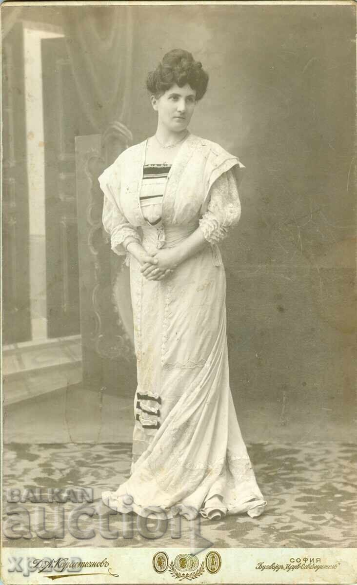 FOTO VECHE - CARTON - D. KARASTOYANOV - SOFIA - G029