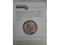 Numismatică - Catalog de licitație pentru monede și medalii rusești