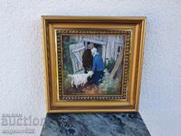 Πρωτότυπη ελαιογραφία στο φέιζερ!!!