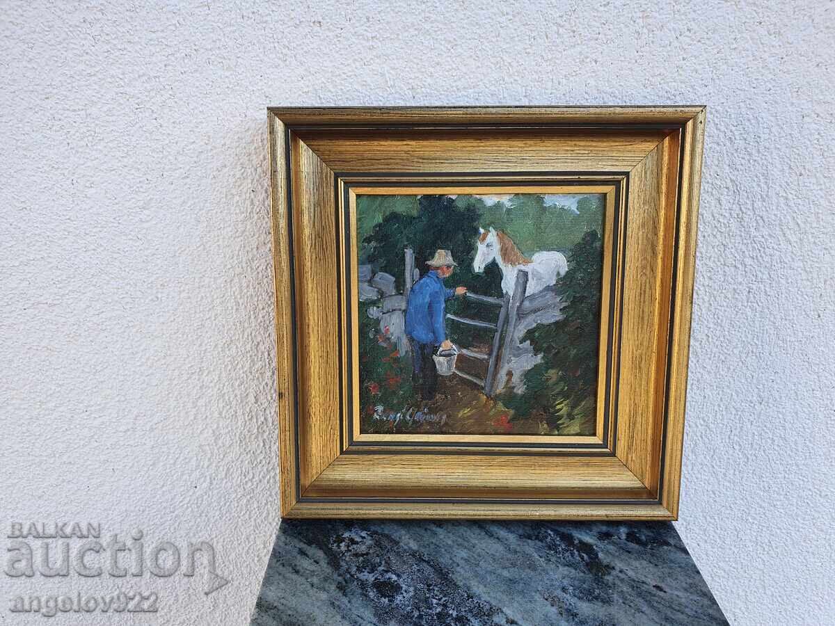 Πρωτότυπη ελαιογραφία στο φέιζερ!!! Πρωτότυπη ελαιογραφία στο φέιζερ!!!