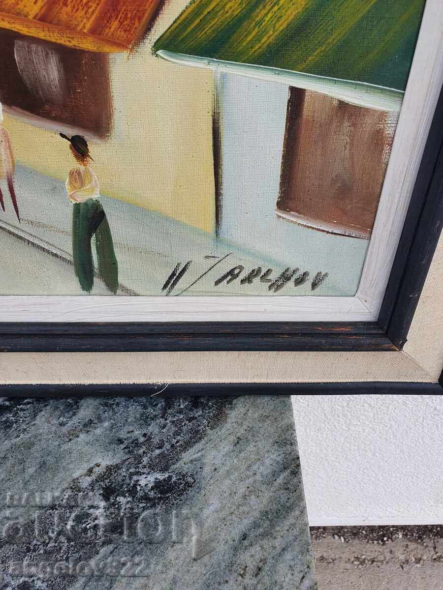 Pictura in ulei originala pe panza!!! - 5 Pictura in ulei originala pe panza!!! - 5