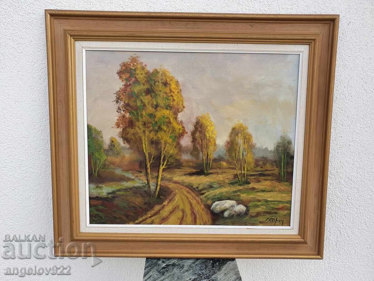 Pictura in ulei originala pe panza!!! cu preț 1.50 BGN | € 0.77 Pictura in ulei originala pe panza!!! cu preț 1.50 BGN | € 0.77