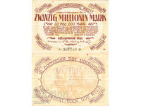 tino37 - GERMANY - 20,000,000 MARKS - 1923 - VF