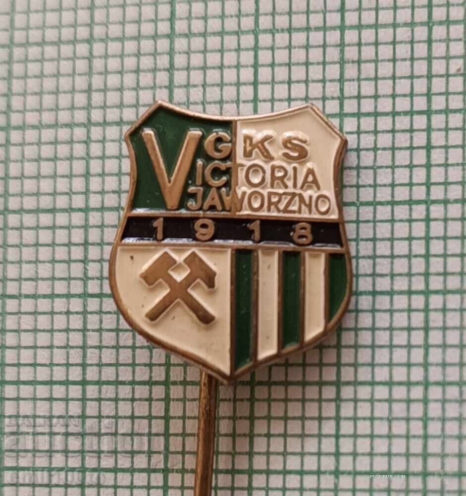 Badge - Football Club Victoria GKS Victoria Jaworzno Poland Badge - Football Club Victoria GKS Victoria Jaworzno Poland