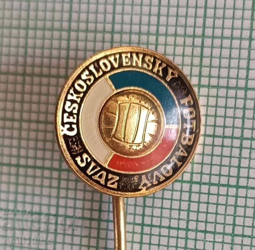 Badge - Football Federation - Football Union Czechoslovakia with price 4.00 BGN | € 2.05