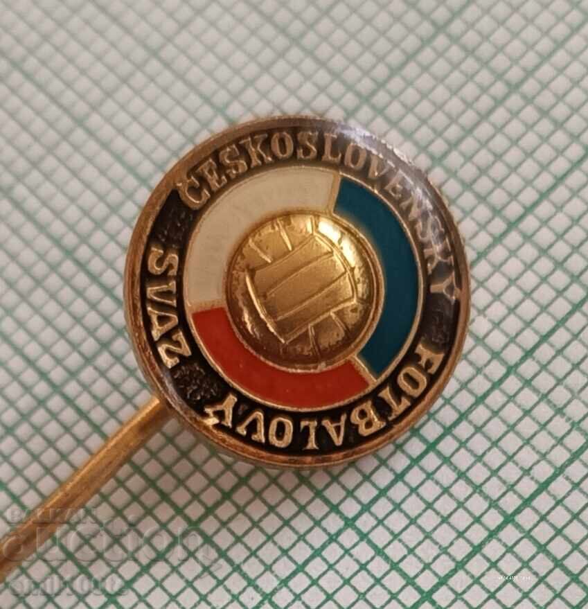 Auction  Badge - Football Federation - Football Union Czechoslovakia