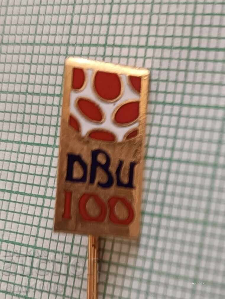 Znachka - 100 χρόνια Ομοσπονδίας Ποδοσφαίρου Δανίας