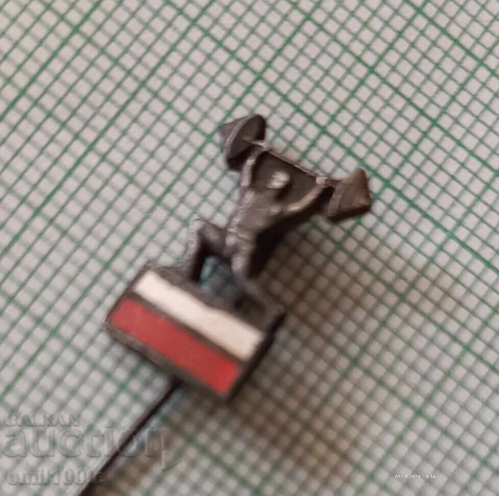 Σήμα - Ομοσπονδία Άρσης Βαρών Πολωνίας με τιμή 3.00 BGN | € 1.53