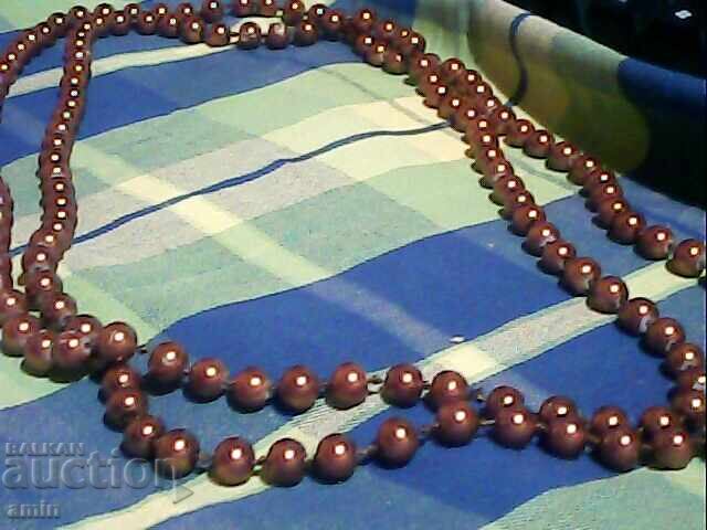 Δημοπρασία Διπλό κολιέ από μαργαριτάρια απομίμησης