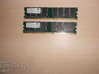 203. Ram DDR 400 MHz, PC-3200,512 Mb, swissbit.Kit 2 buc.