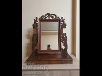 Красива винтидж дървена тоалетката масив!!!