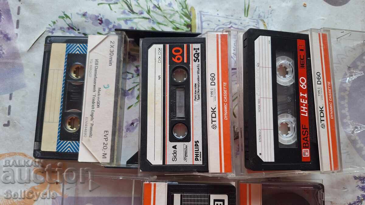 Auction  ✅ AUDIO CASSETTES - TDK D60❗