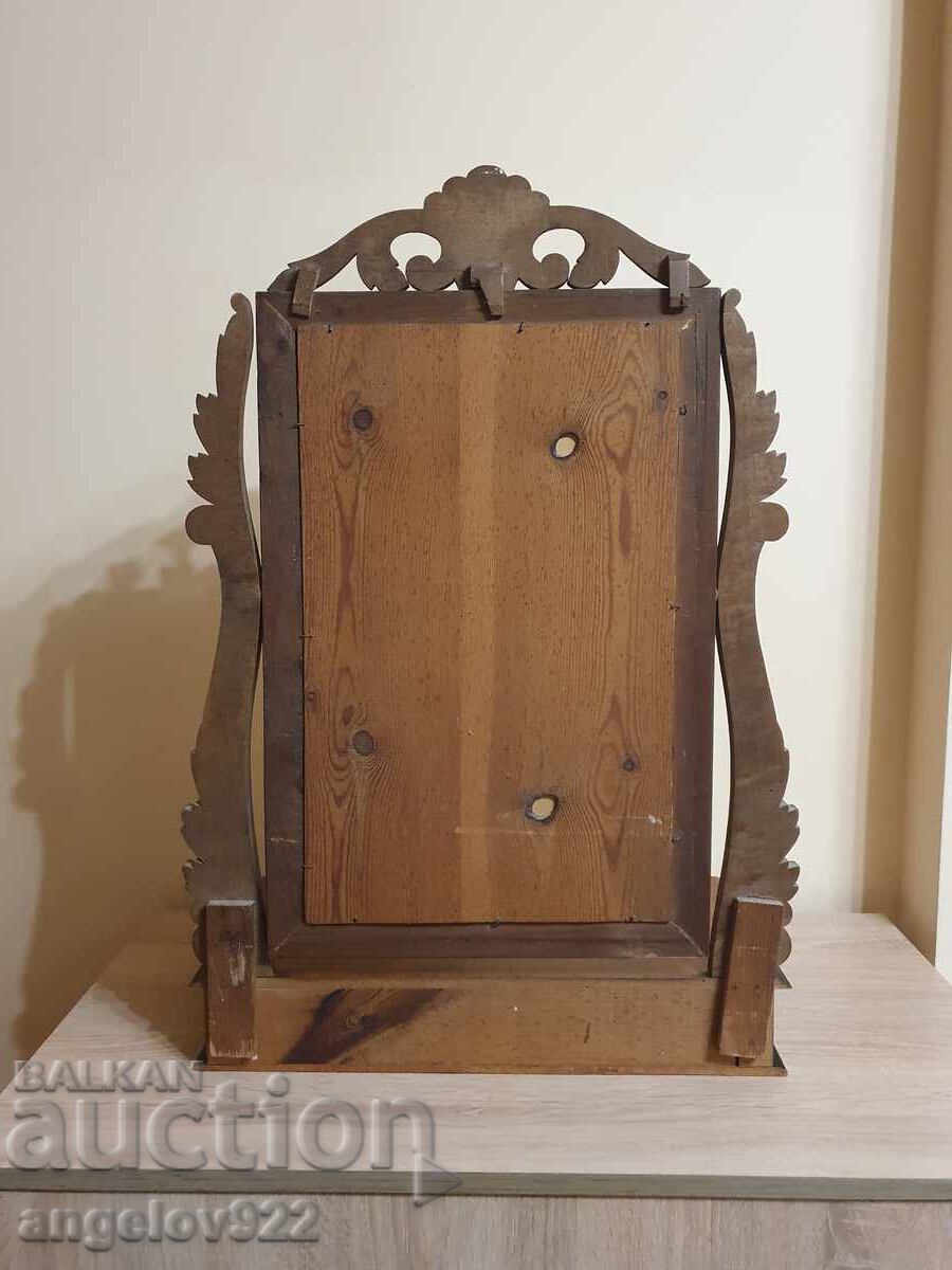 Красива винтидж дървена тоалетката масив!!! - 5