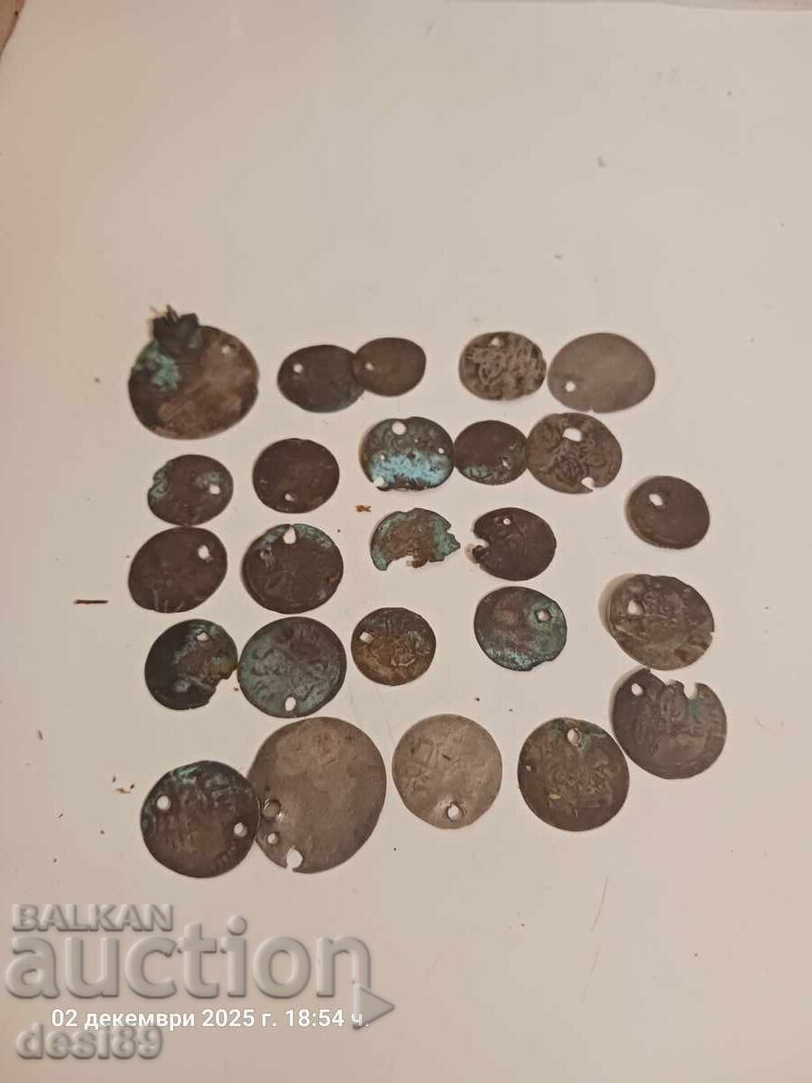 Turkish coins, 25 pieces