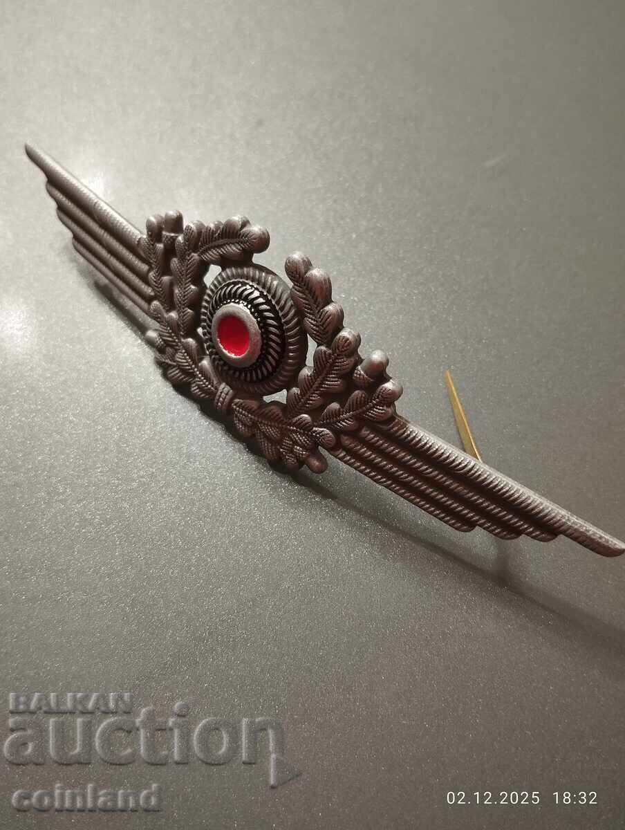 Германска Нацистка кокарда Luftwaffe-  РЕПЛИКА РЕПРОДУКЦИЯ с цена € 12.00 | 23.47 лв.