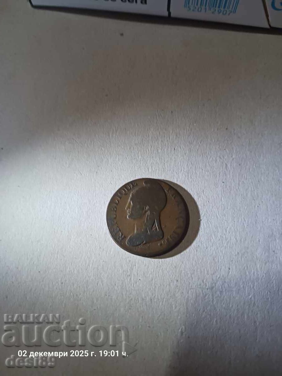 Auction 5 Centimes France Auction 5 Centimes France