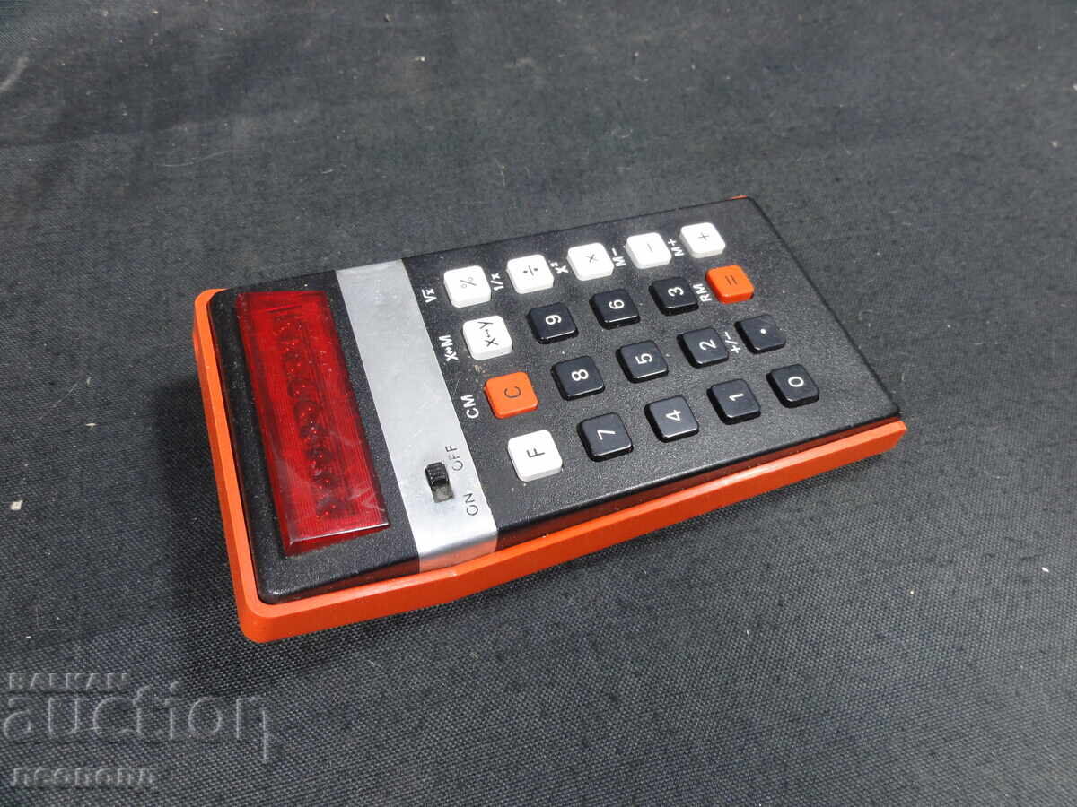 BZTS STARA RETRO SOTS NRB EL CALCULATOR ELKA 130M cu preț 5.50 BGN | € 2.81