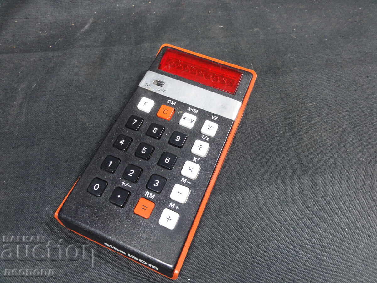 BZTS STARA RETRO SOTS NRB EL CALCULATOR ELKA 130M - 5