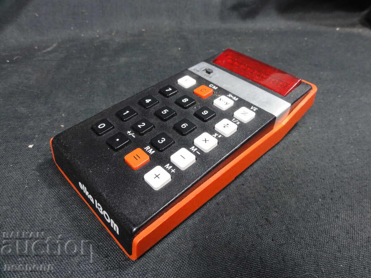 BZTS STARA RETRO SOTS NRB EL CALCULATOR ELKA 130M