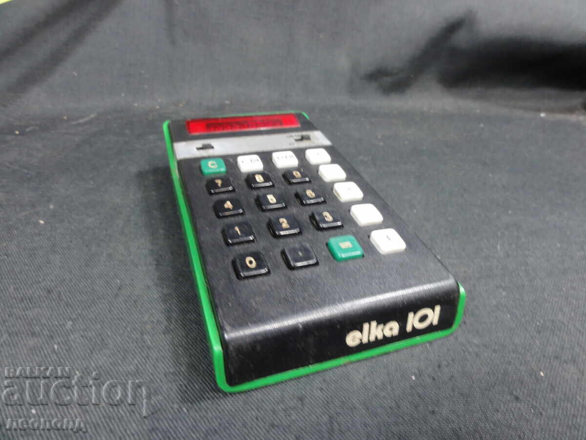 Old Retro Social NRB ELKA 101 Calculator with price 2.10 BGN | € 1.07
