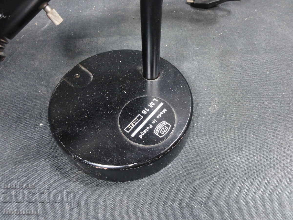 Auction  Old Retro Microscope Lamp