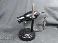 Old Retro Microscope Lamp