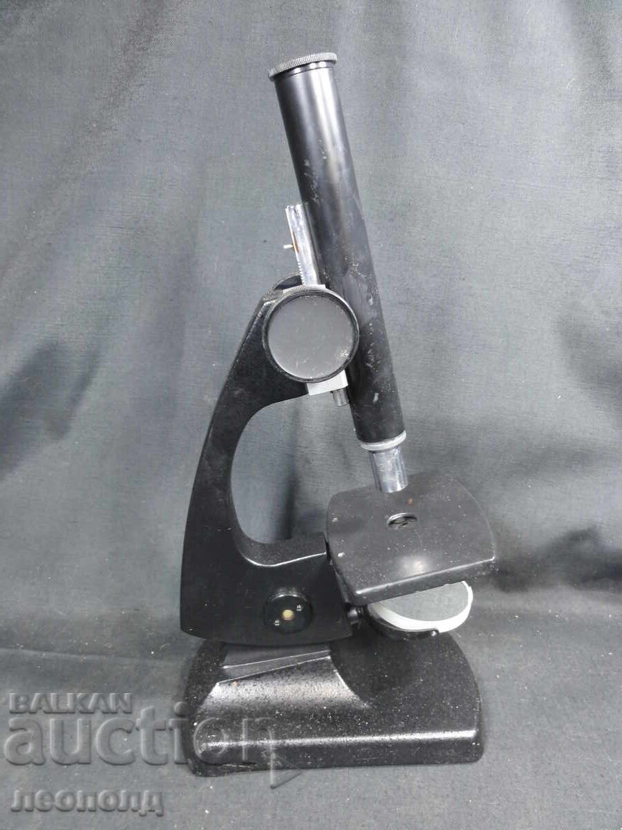 Delivery of BZTS STAR RETRO SOCIALIST USSR EDUCATIONAL MICROSCOPE USHM-1