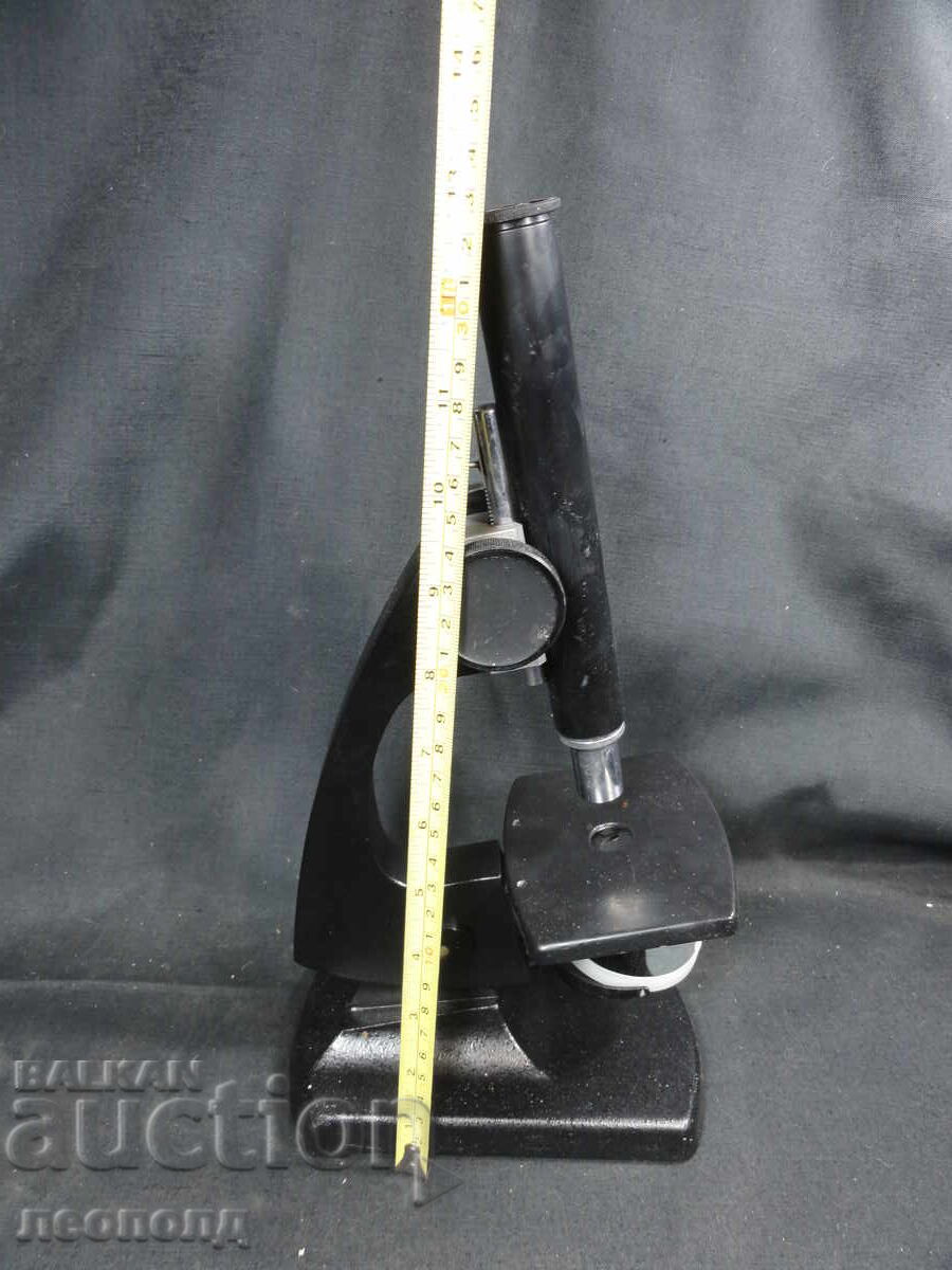 BZTS STAR RETRO SOCIALIST USSR EDUCATIONAL MICROSCOPE USHM-1 - 7