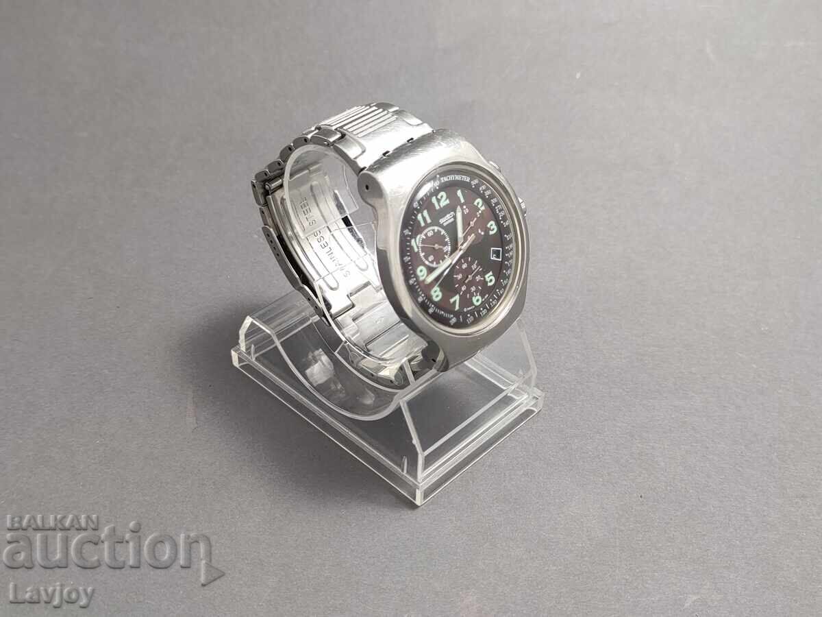 Δημοπρασία Swatch Ελβετικό ταχυμετρικό χρονογράφος B.Z.TS. ot 0.01 St
