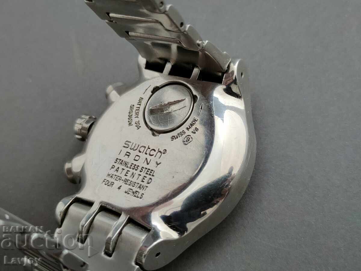 Swatch Ελβετικό ταχυμετρικό χρονογράφος B.Z.TS. ot 0.01 St - 7